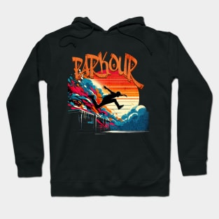 Parcour Urban Graffiti Design Hoodie